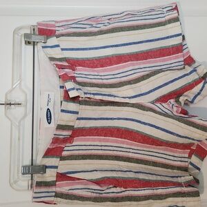 Old Navy Multicolor Striped  Shorts!